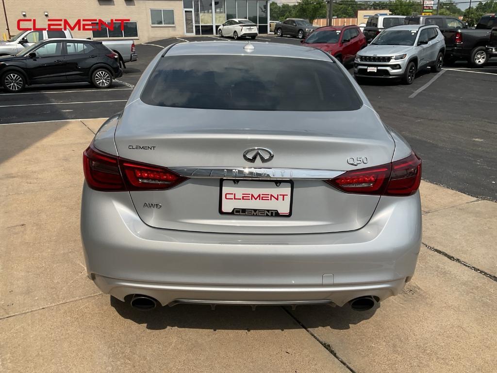 used 2018 INFINITI Q50 car, priced at $18,427