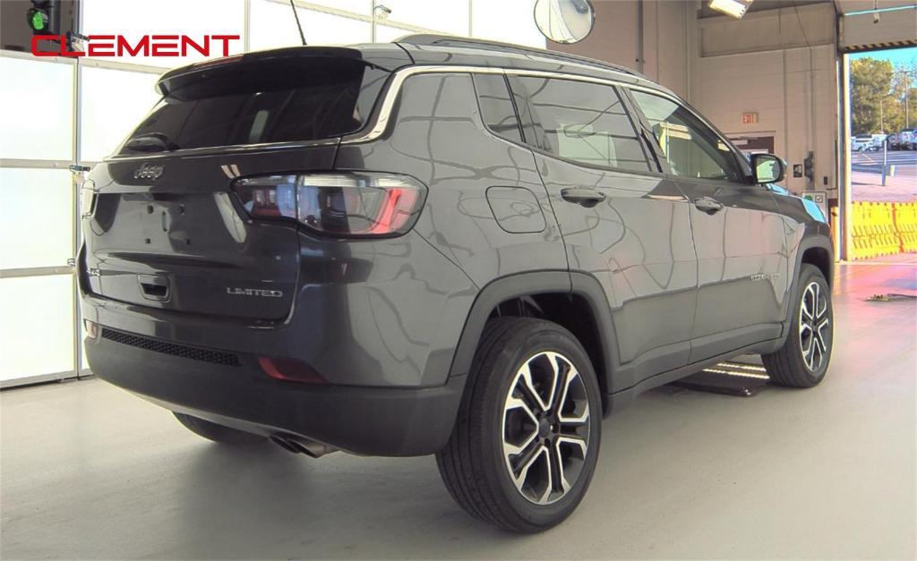 used 2022 Jeep Compass car, priced at $22,500