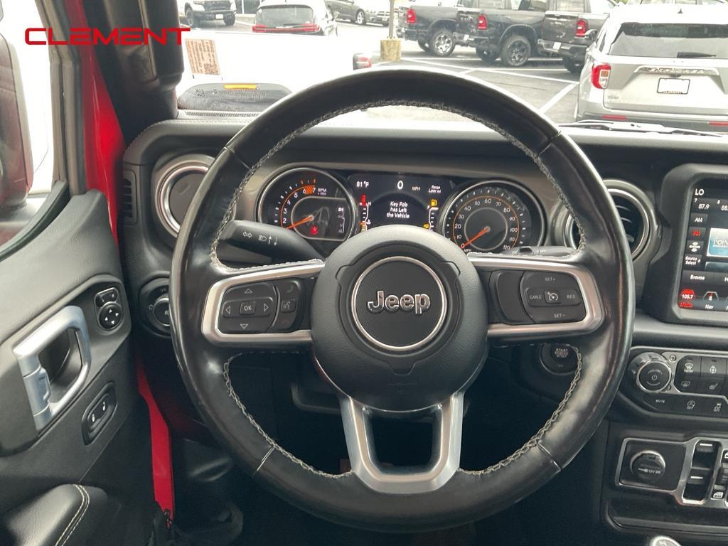 used 2021 Jeep Wrangler Unlimited car, priced at $31,574