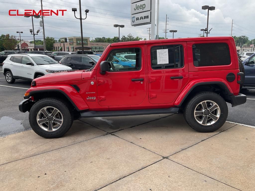 used 2021 Jeep Wrangler Unlimited car, priced at $31,574