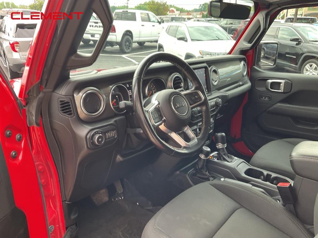 used 2021 Jeep Wrangler Unlimited car, priced at $31,574