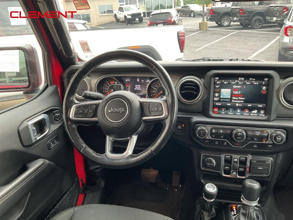 used 2021 Jeep Wrangler Unlimited car, priced at $31,574