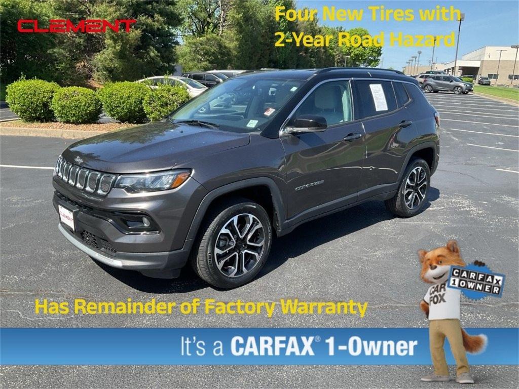 used 2022 Jeep Compass car, priced at $24,419