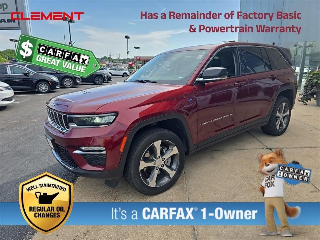 used 2023 Jeep Grand Cherokee 4xe car, priced at $33,250