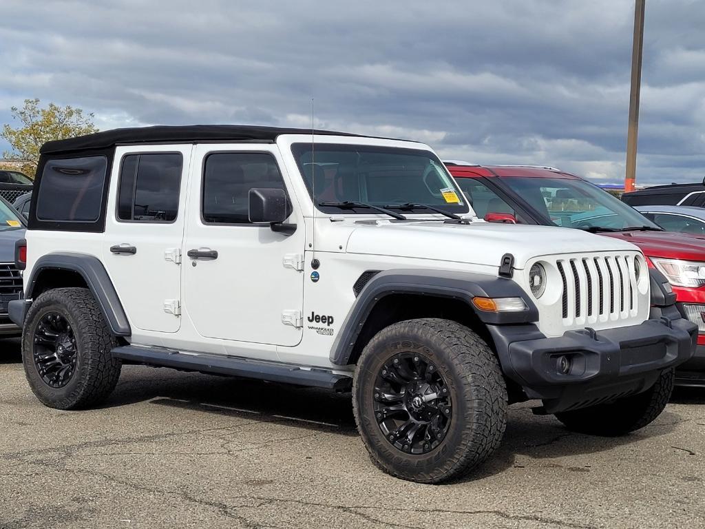 used 2021 Jeep Wrangler Unlimited car, priced at $22,900