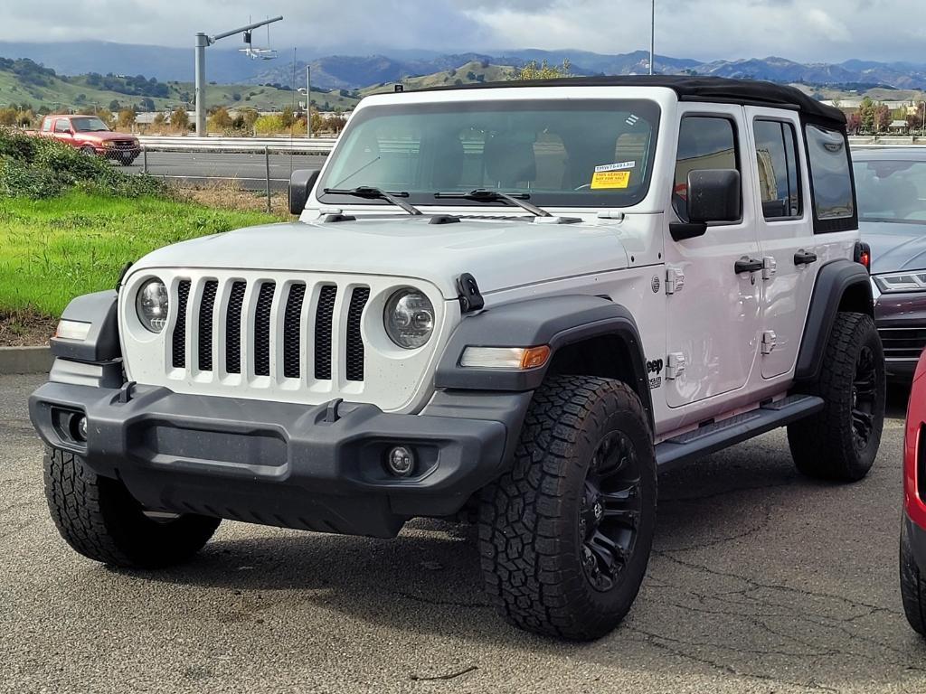 used 2021 Jeep Wrangler Unlimited car, priced at $22,900