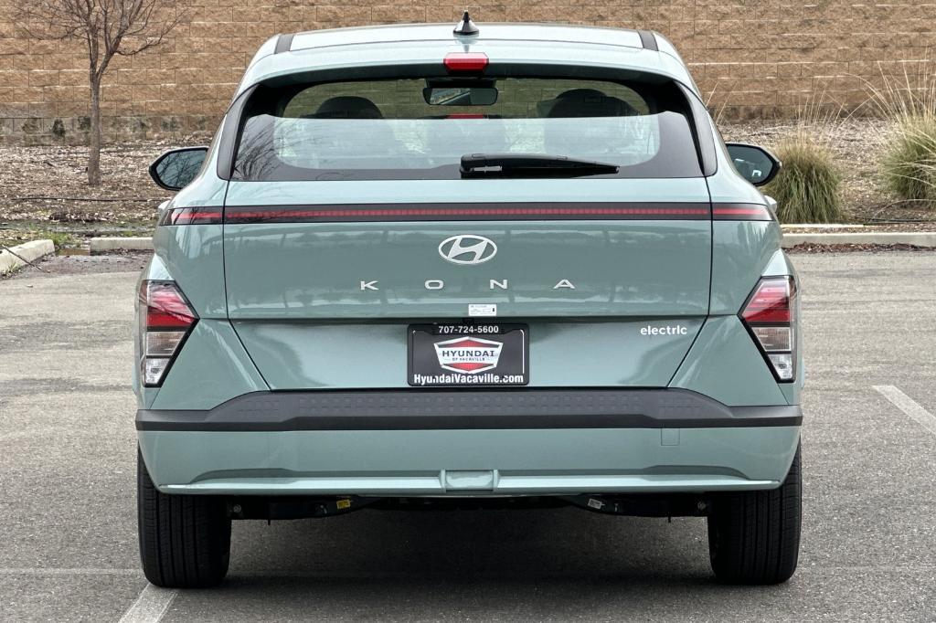 new 2025 Hyundai Kona EV car, priced at $34,240