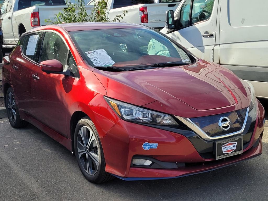 used 2021 Nissan Leaf car, priced at $9,997