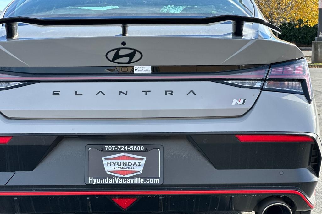 new 2025 Hyundai Elantra N car, priced at $37,190