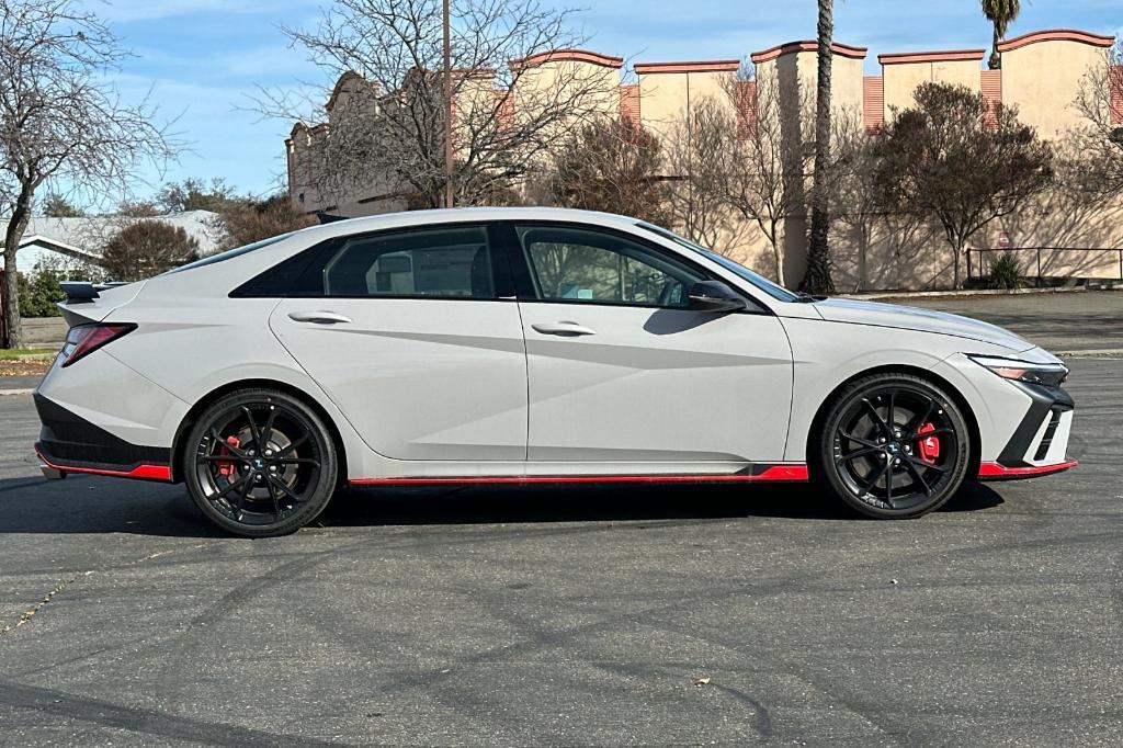 new 2025 Hyundai Elantra N car, priced at $37,190