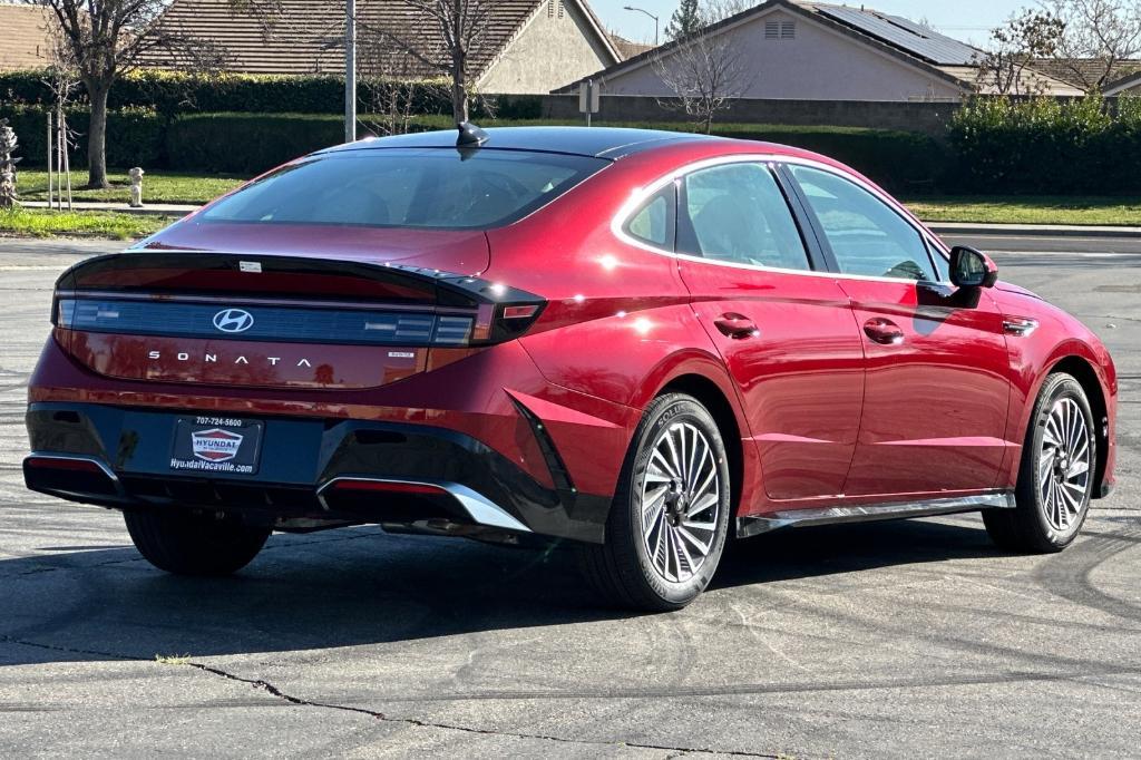 new 2025 Hyundai Sonata Hybrid car, priced at $39,164