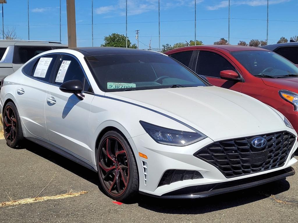 used 2021 Hyundai Sonata car, priced at $15,709
