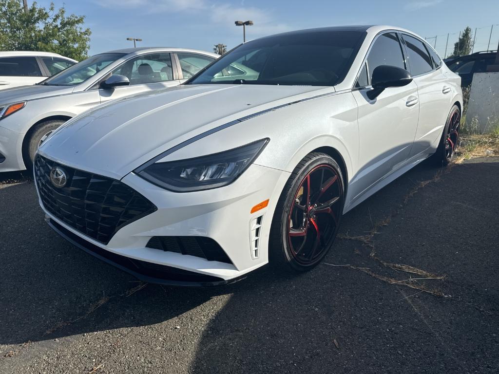 used 2021 Hyundai Sonata car, priced at $15,709