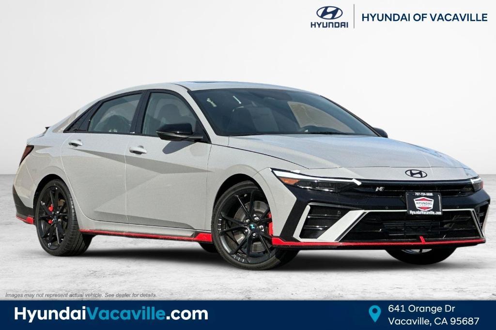 new 2025 Hyundai Elantra N car, priced at $37,275