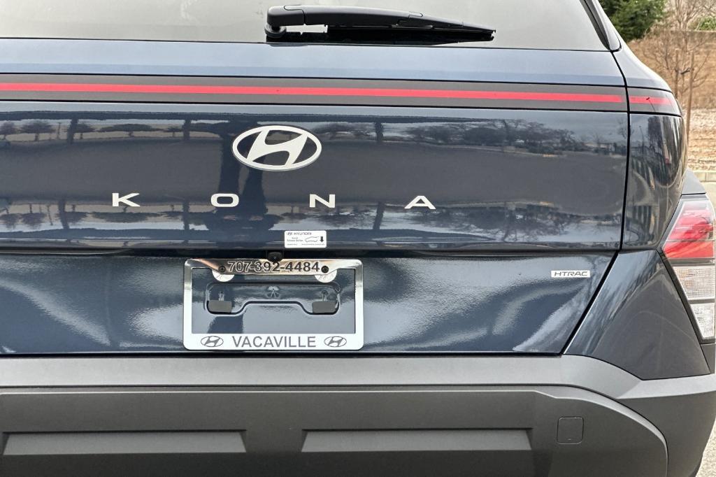 new 2025 Hyundai Kona car, priced at $31,285