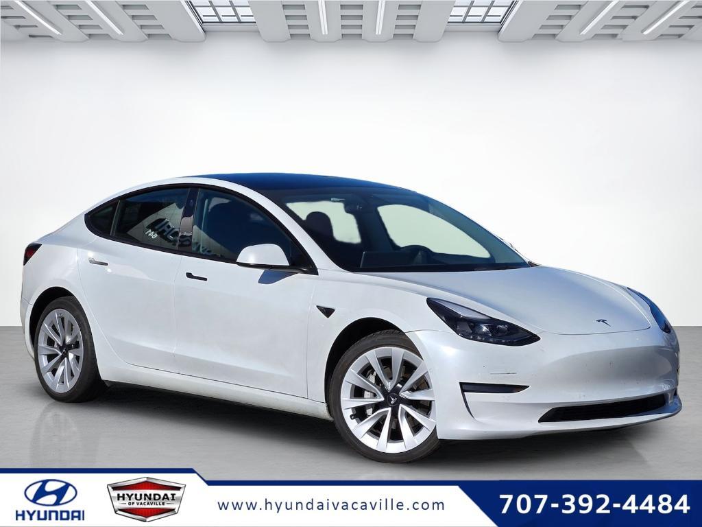 used 2022 Tesla Model 3 car, priced at $20,792