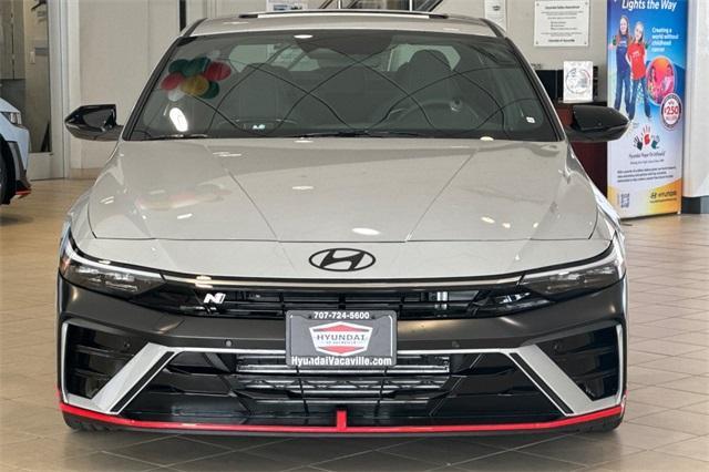 new 2025 Hyundai Elantra N car, priced at $37,100