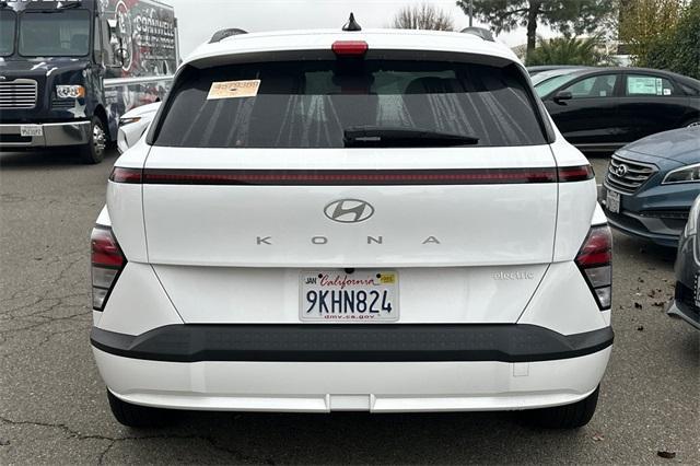 used 2024 Hyundai Kona EV car, priced at $26,980