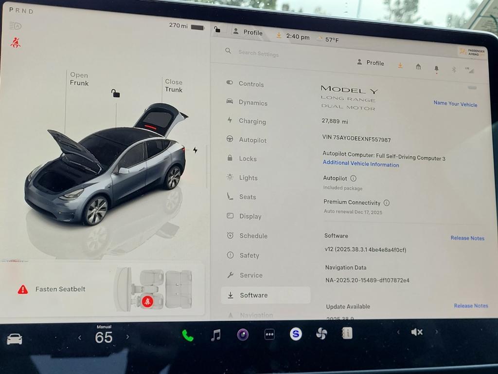 used 2022 Tesla Model Y car, priced at $28,994