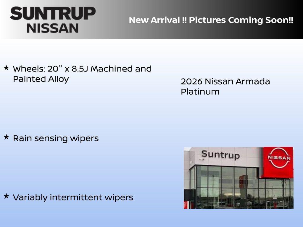 new 2026 Nissan Armada car, priced at $81,770