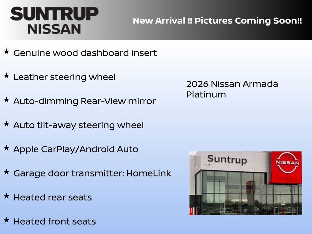 new 2026 Nissan Armada car, priced at $81,770