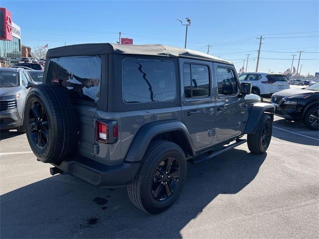 used 2020 Jeep Wrangler Unlimited car, priced at $29,855