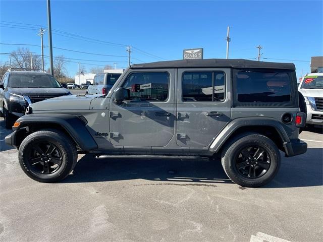 used 2020 Jeep Wrangler Unlimited car, priced at $29,855