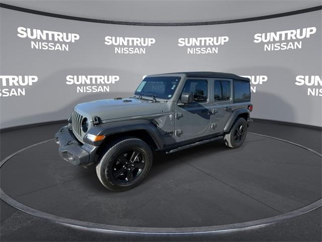 used 2020 Jeep Wrangler Unlimited car, priced at $29,855