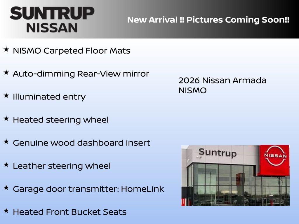 new 2026 Nissan Armada car, priced at $83,035