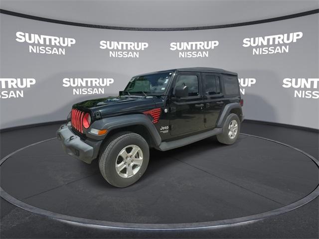used 2018 Jeep Wrangler Unlimited car, priced at $23,855