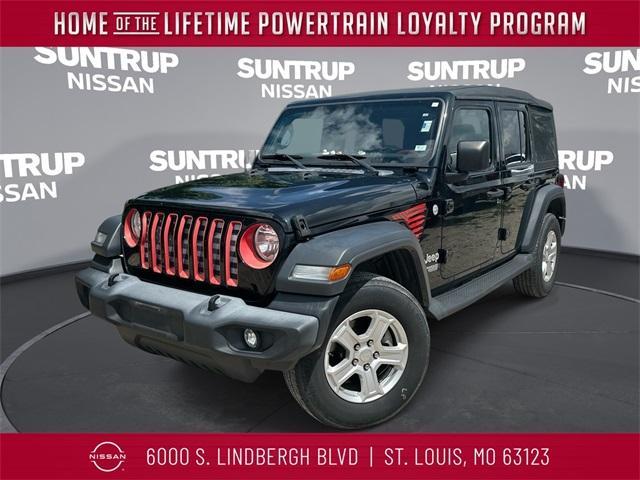 used 2018 Jeep Wrangler Unlimited car, priced at $23,855