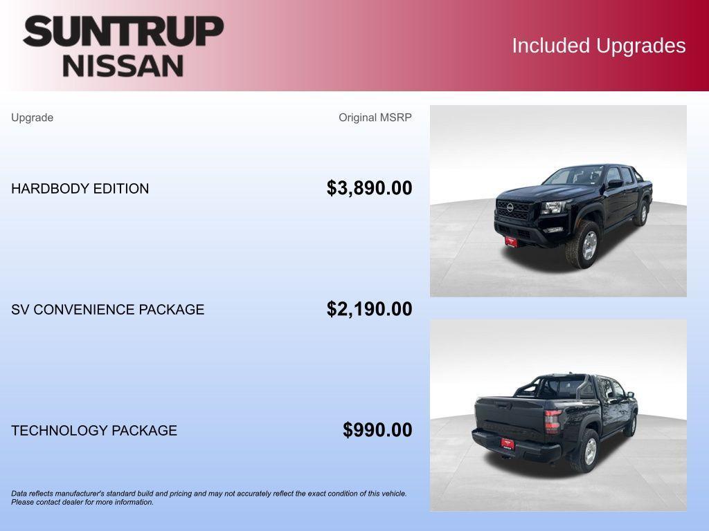 used 2024 Nissan Frontier car, priced at $34,395