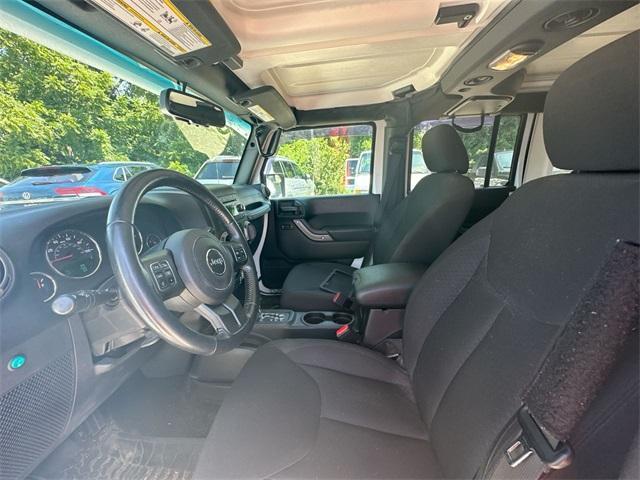 used 2017 Jeep Wrangler Unlimited car, priced at $22,385