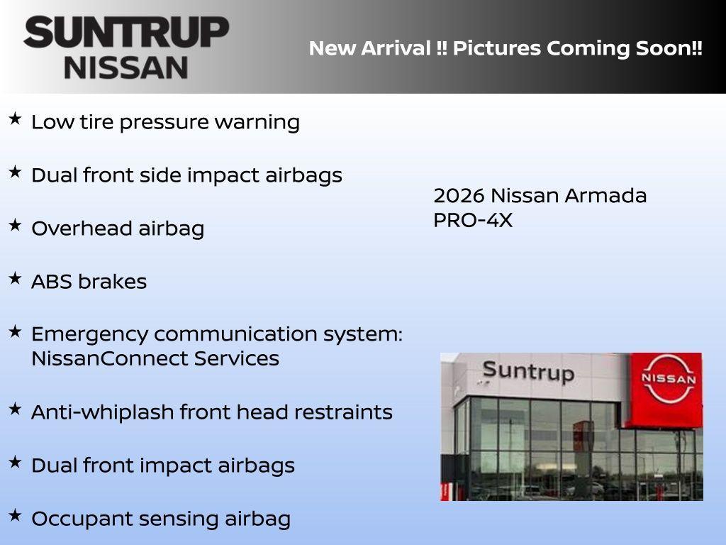 new 2026 Nissan Armada car, priced at $81,000