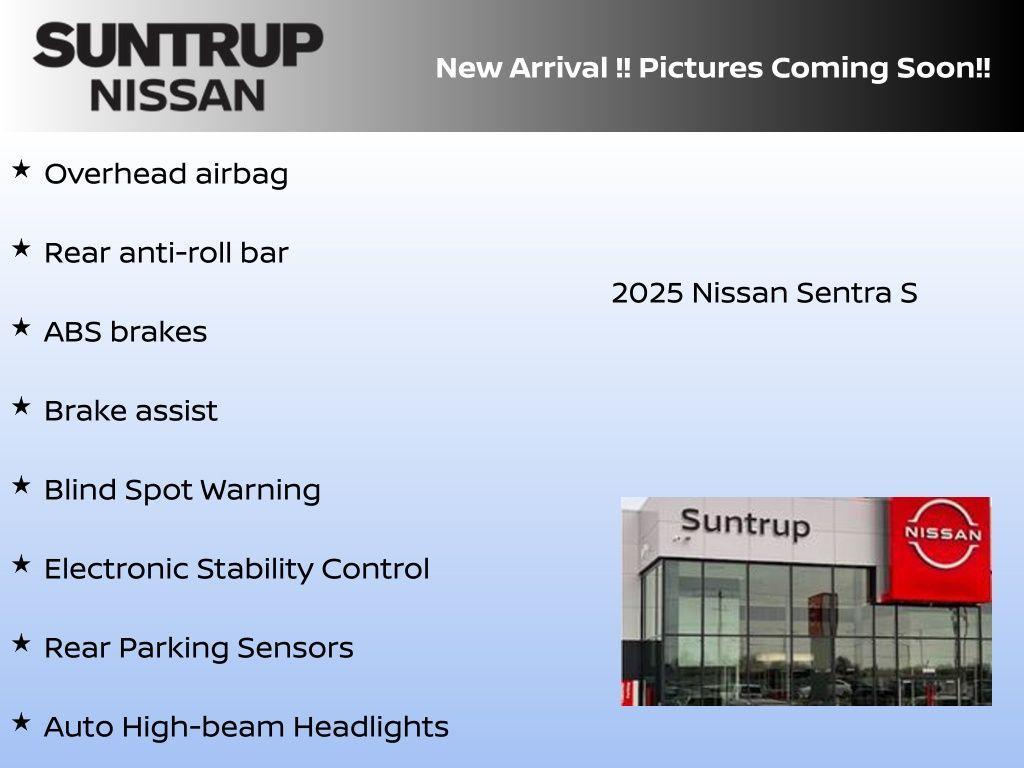 new 2025 Nissan Sentra car, priced at $20,065