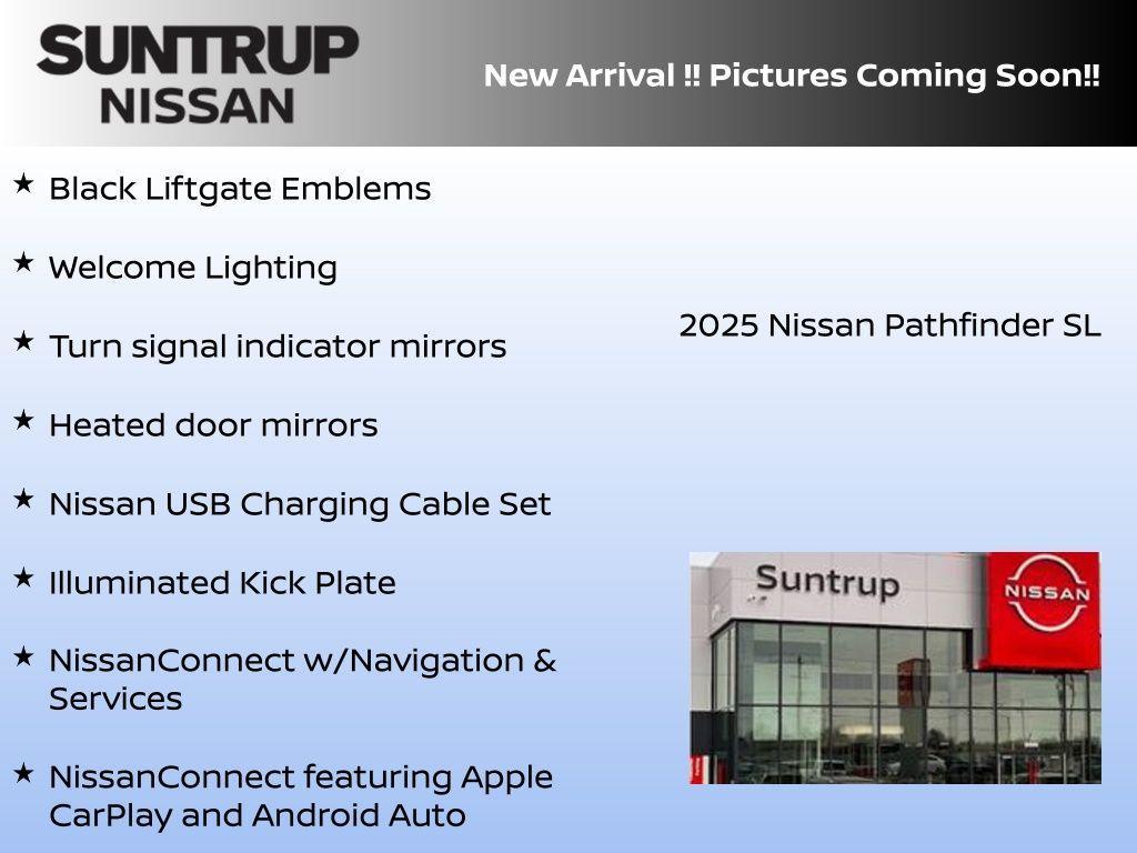 new 2025 Nissan Pathfinder car, priced at $37,907