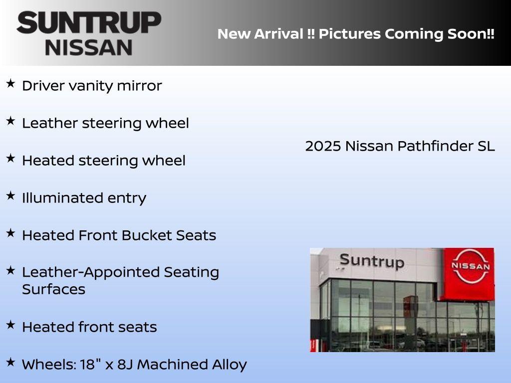 new 2025 Nissan Pathfinder car, priced at $37,907