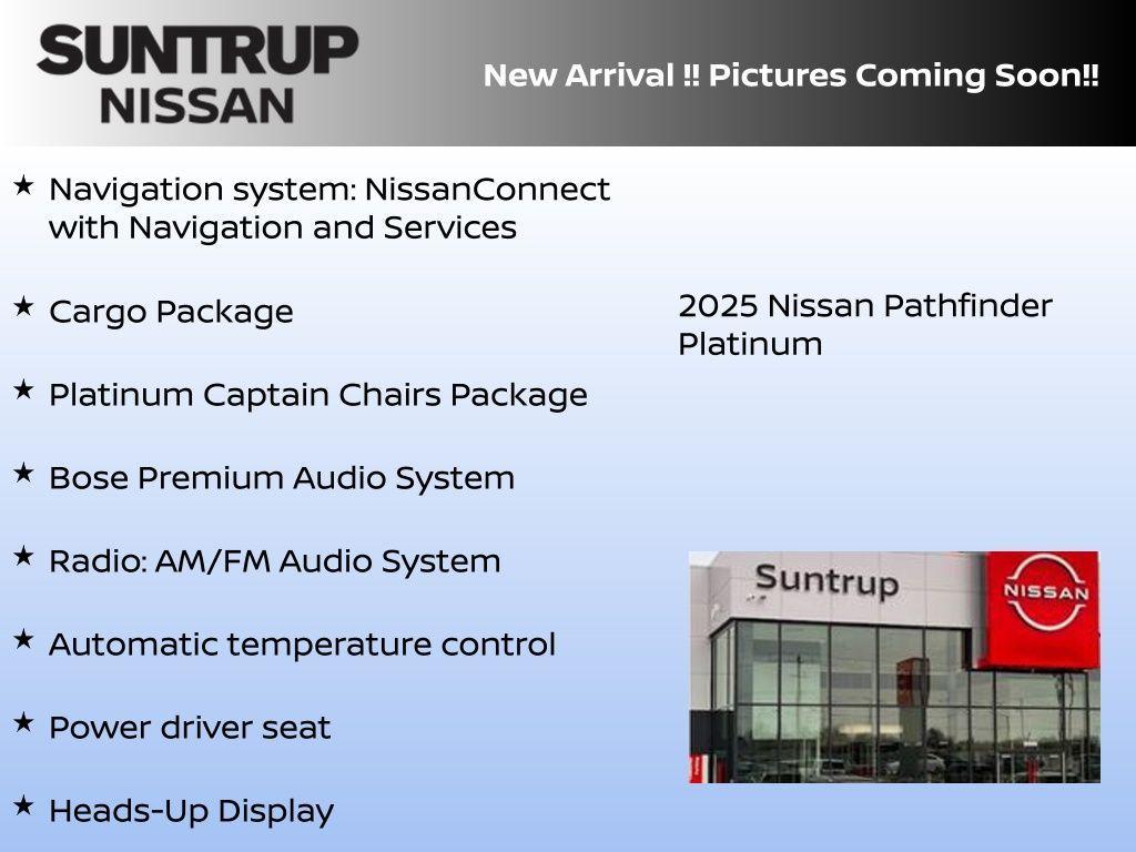 new 2025 Nissan Pathfinder car, priced at $43,554