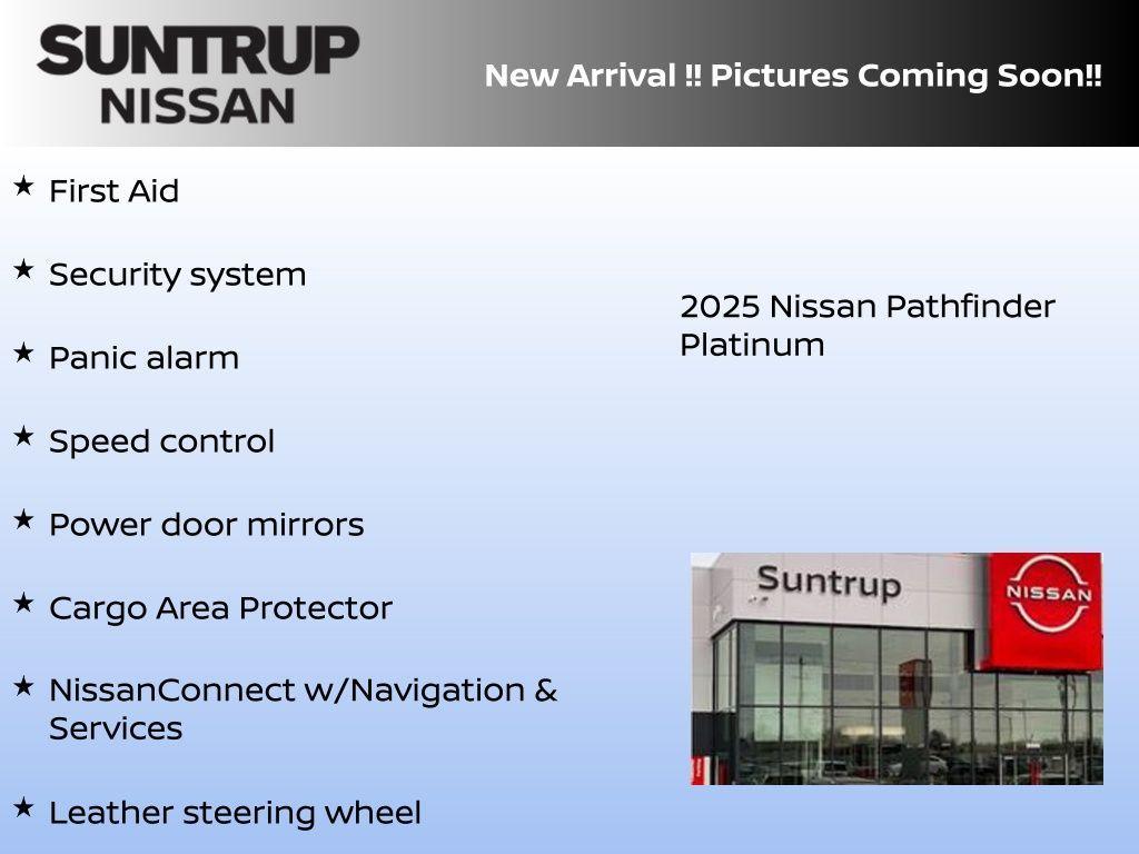 new 2025 Nissan Pathfinder car, priced at $43,554