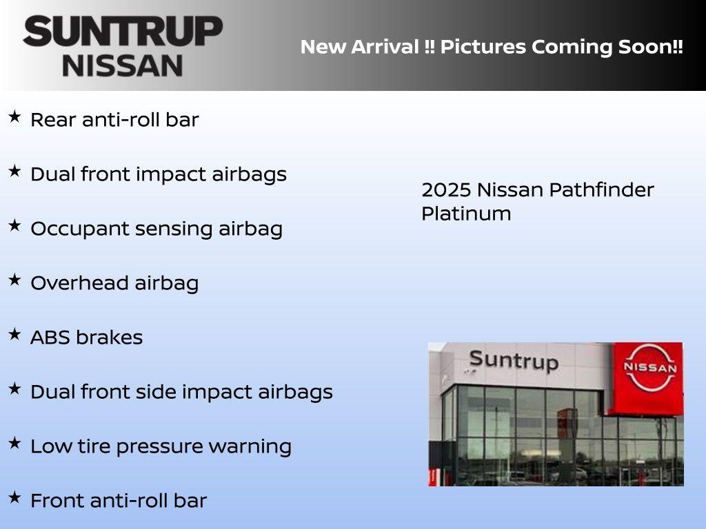 new 2025 Nissan Pathfinder car, priced at $43,201