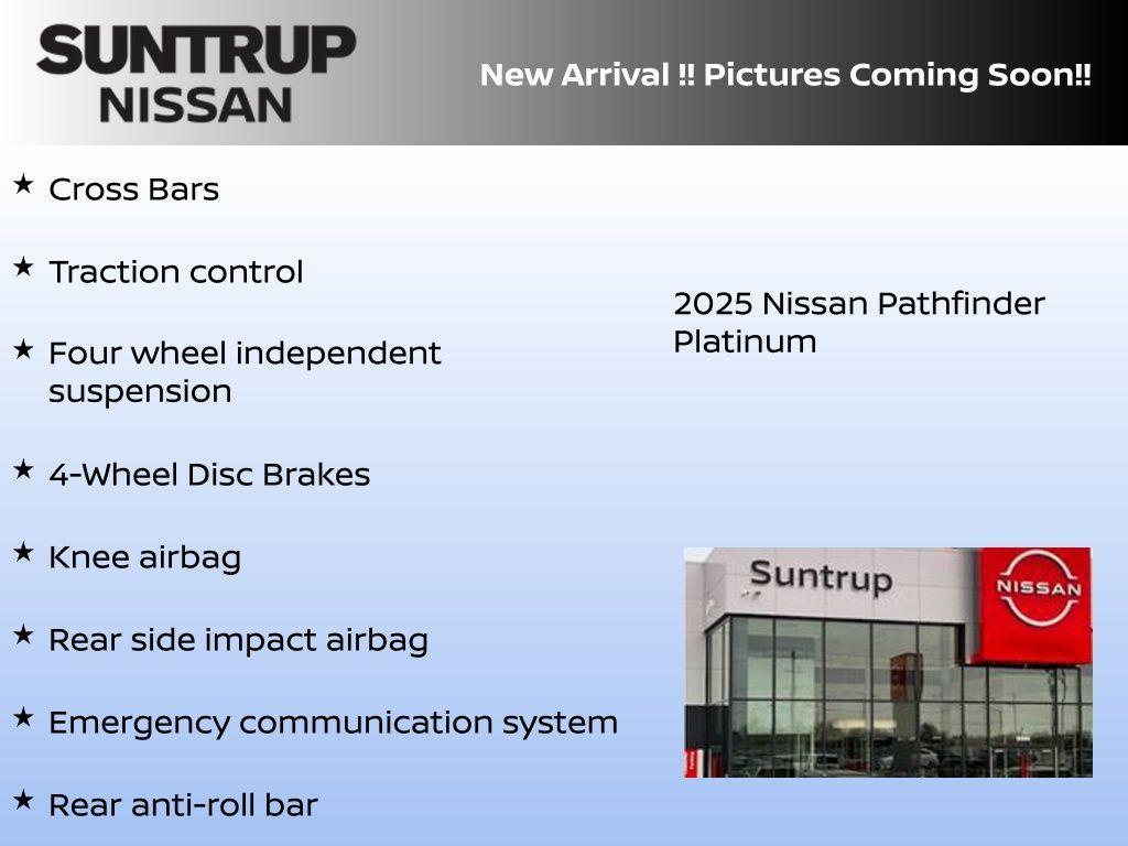 new 2025 Nissan Pathfinder car, priced at $43,960