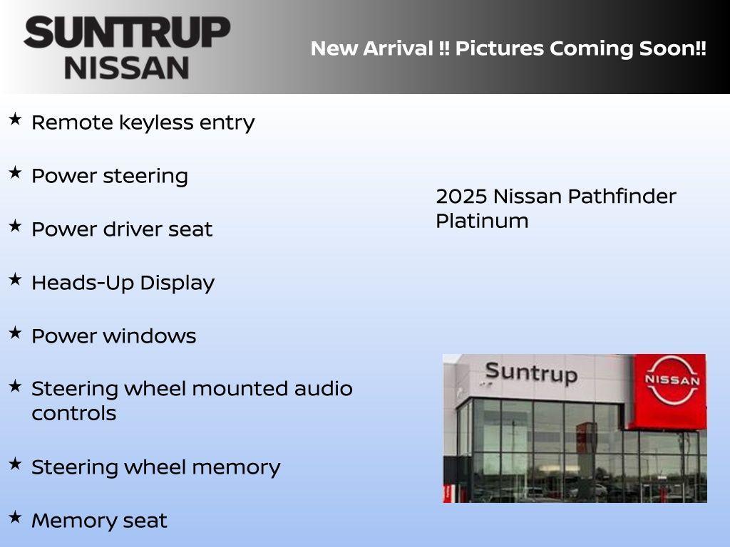 new 2025 Nissan Pathfinder car, priced at $43,960