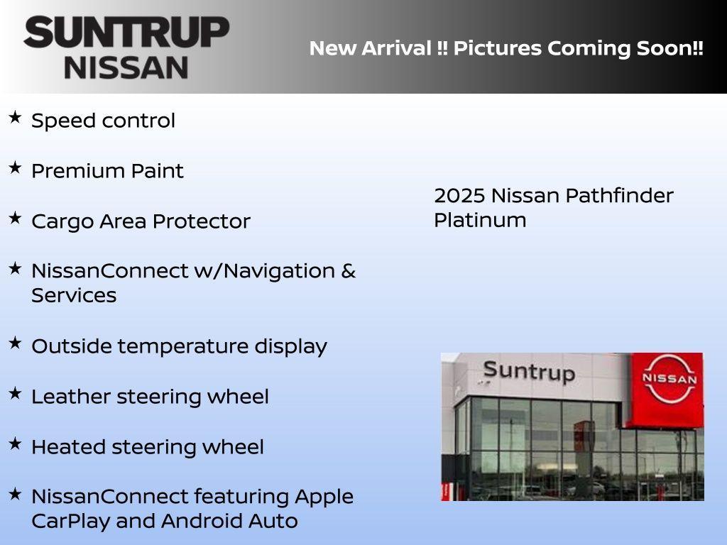 new 2025 Nissan Pathfinder car, priced at $43,960