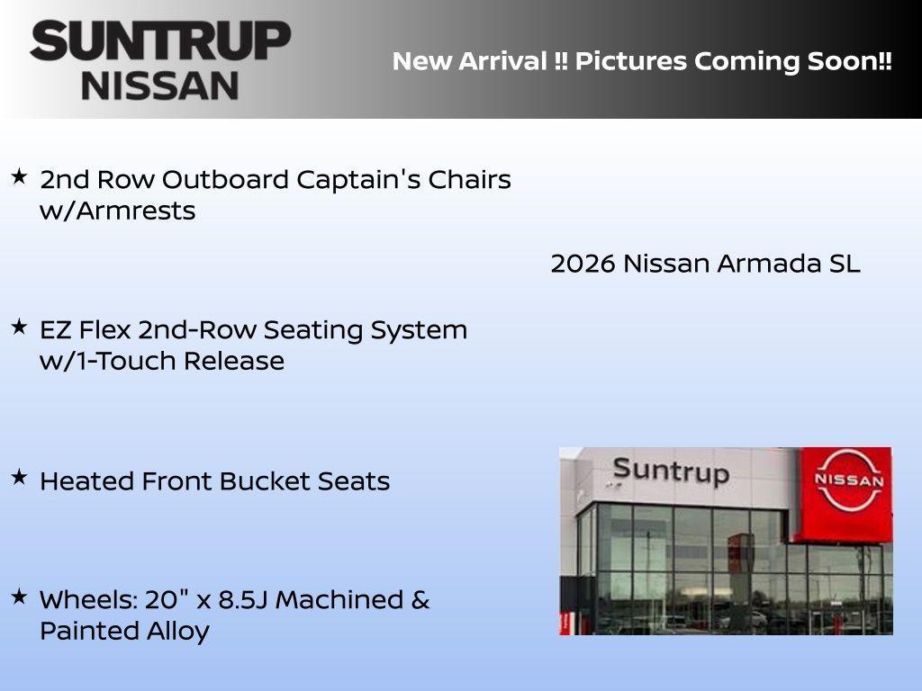 new 2026 Nissan Armada car, priced at $74,665