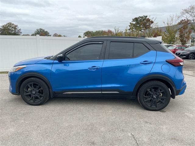 used 2023 Nissan Kicks car, priced at $18,885