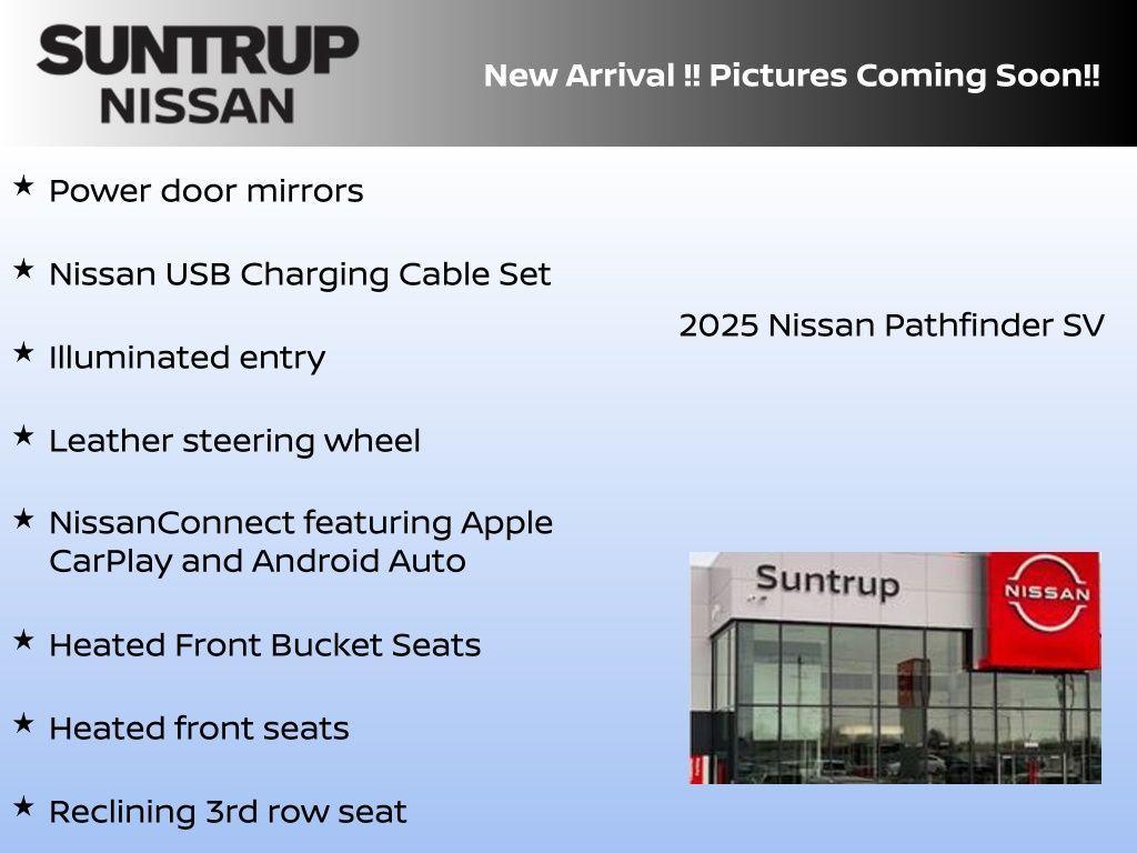 new 2025 Nissan Pathfinder car, priced at $34,651