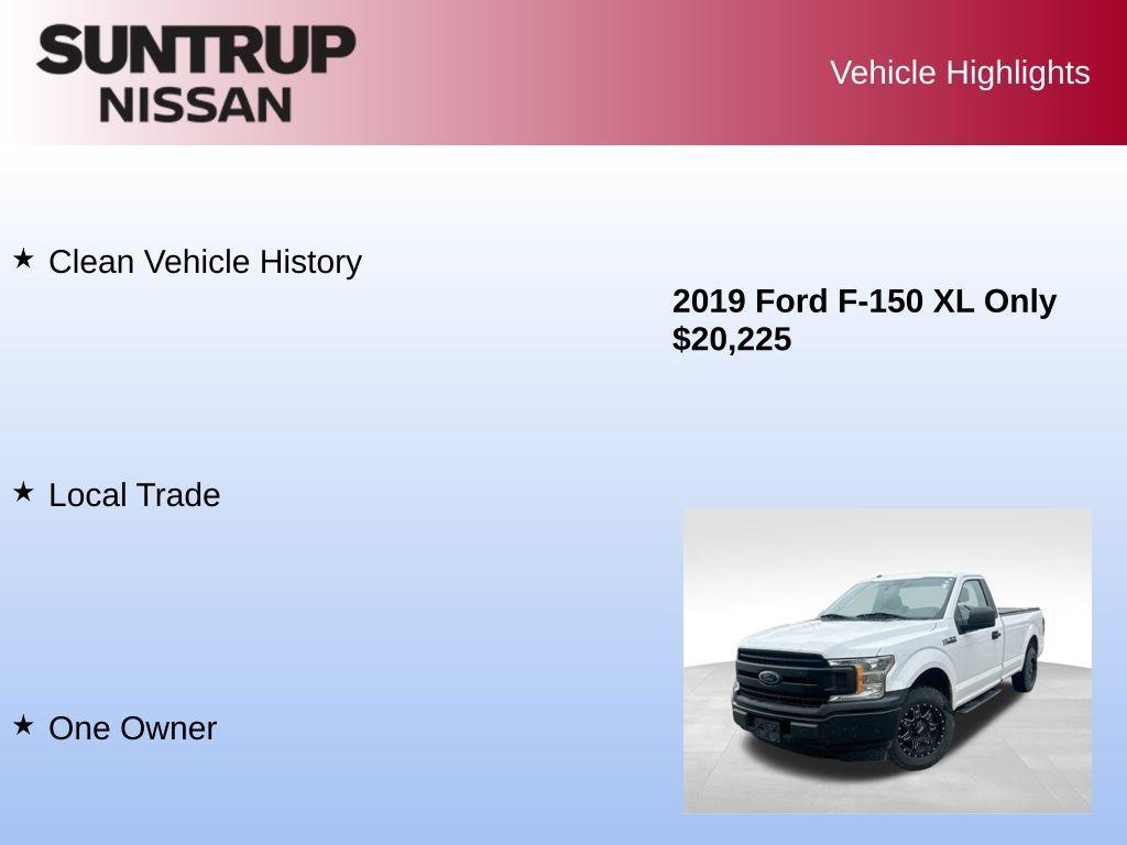 used 2019 Ford F-150 car, priced at $20,225