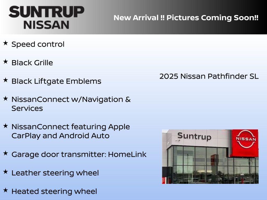 new 2025 Nissan Pathfinder car, priced at $37,963