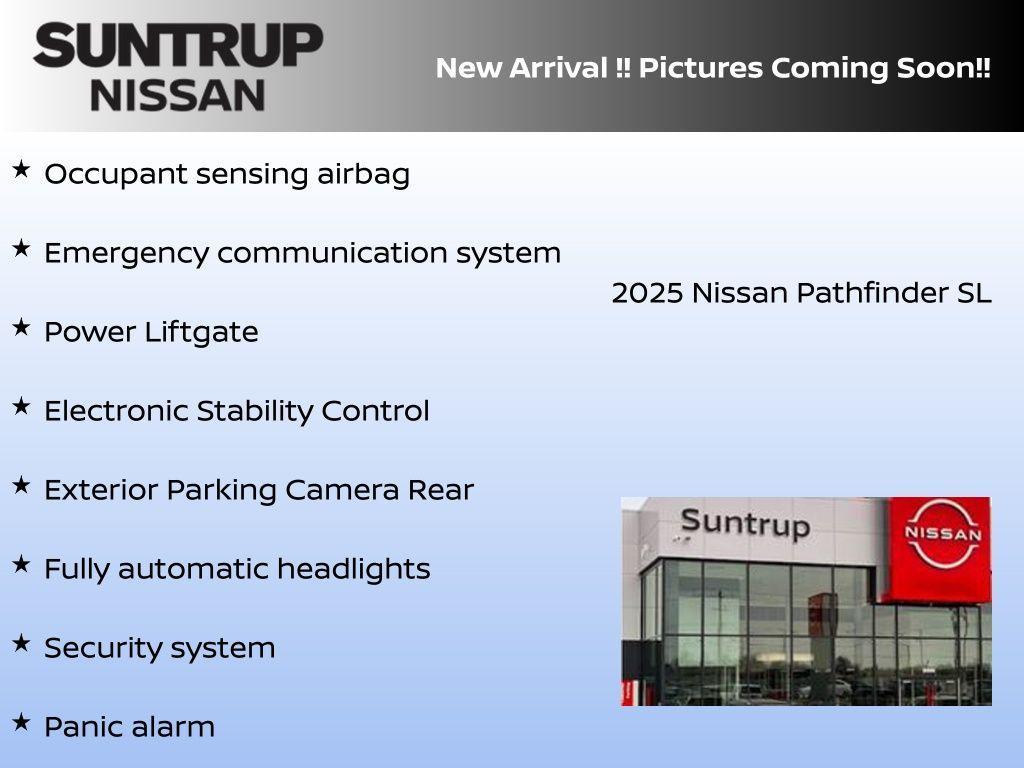 new 2025 Nissan Pathfinder car, priced at $37,963