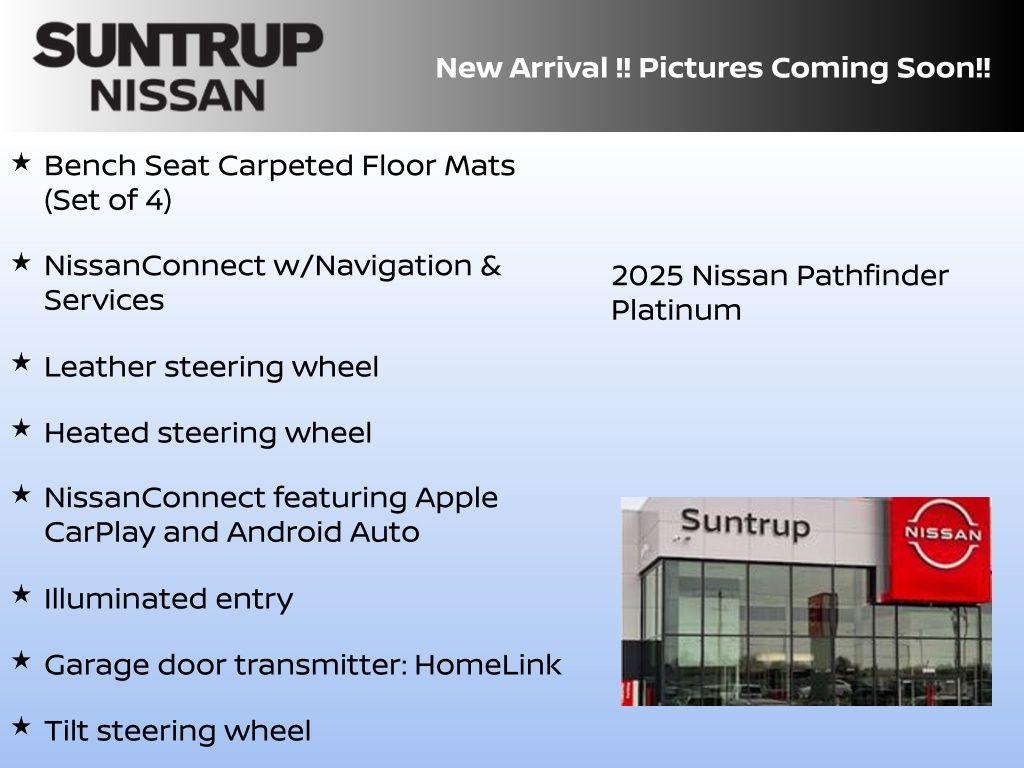 new 2025 Nissan Pathfinder car, priced at $43,607